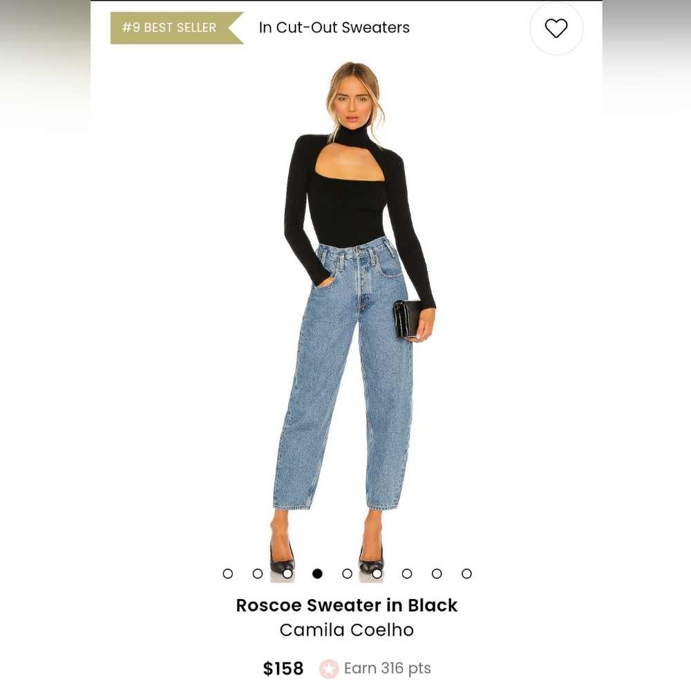 Camila Coehlo Turtleneck Black